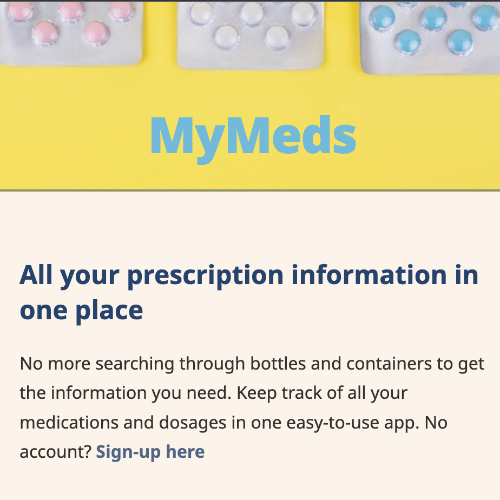 Small image of mymeds app